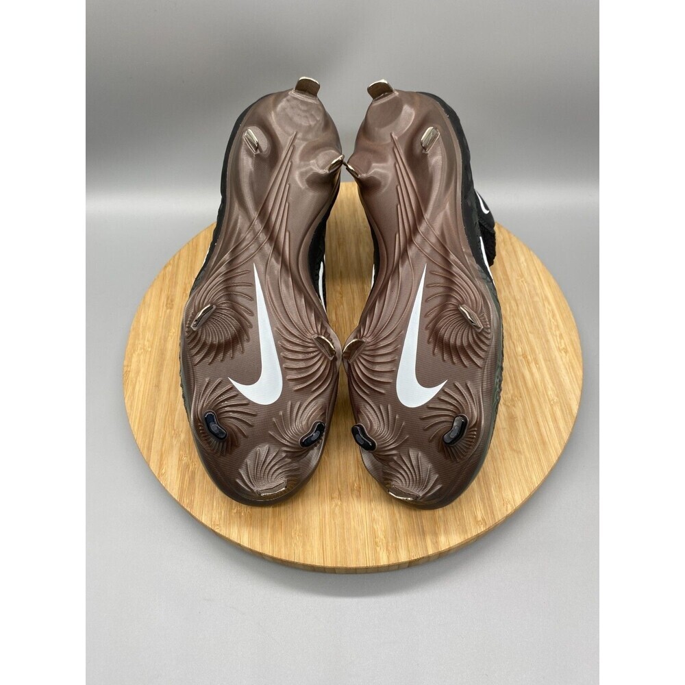 Nike Alpha Huarache NXT Black Metal Baseball Cleats DJ6517-010 Shoes Mens Sz 7 - Picture 8 of 12